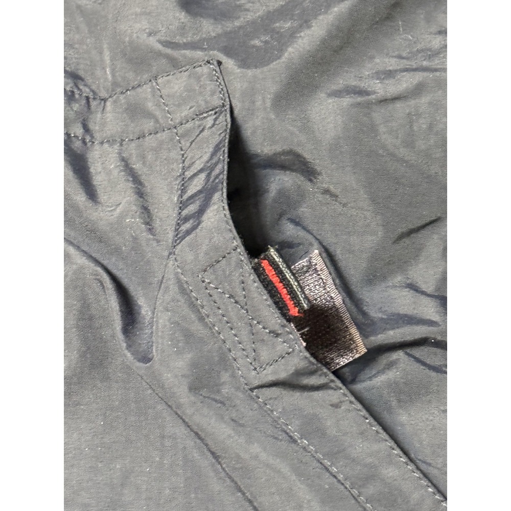 Abercrombie‎ Jacket Mens XL Blue Reversible Fleece Nylon Pullover Anorak 1/4 Zip - Picture 13 of 16